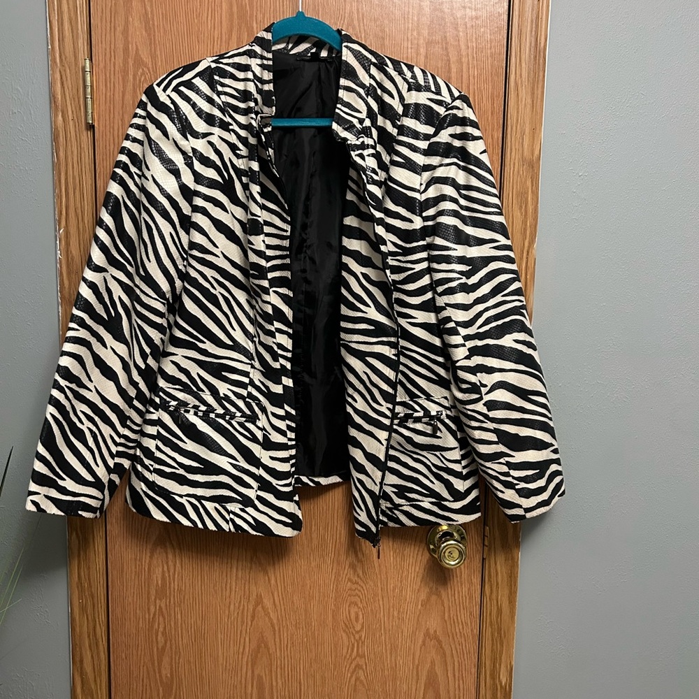 Zebra Notations Jacket